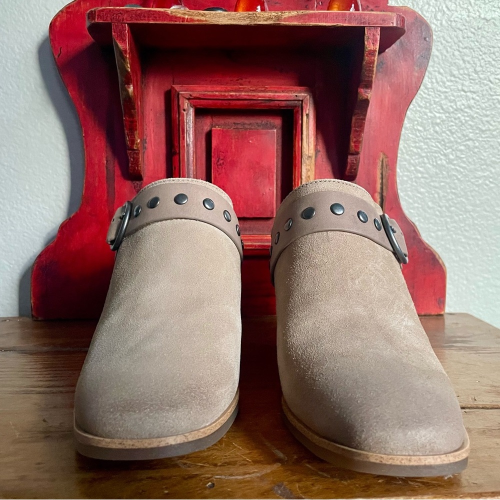 Women’s Sofft Cashmere Suede Mule Booties